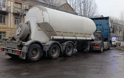 Перевозка цемента полуприцепами - Санкт-Петербург, заказать или взять в аренду