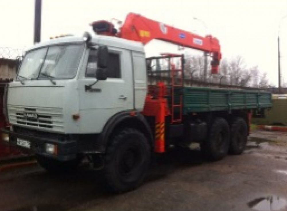 Автокран Камаз взять в аренду, заказать, цены, услуги - Выборг