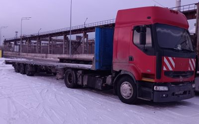 Перевозка спецтехники площадками и тралами до 20 тонн - Санкт-Петербург, заказать или взять в аренду