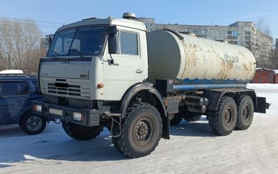 Цистерна-водовоз на базе Камаз - Санкт-Петербург, заказать или взять в аренду